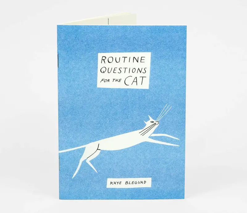 ‘Routine Questions For The Cat’ Riso-Printed Mini Zine