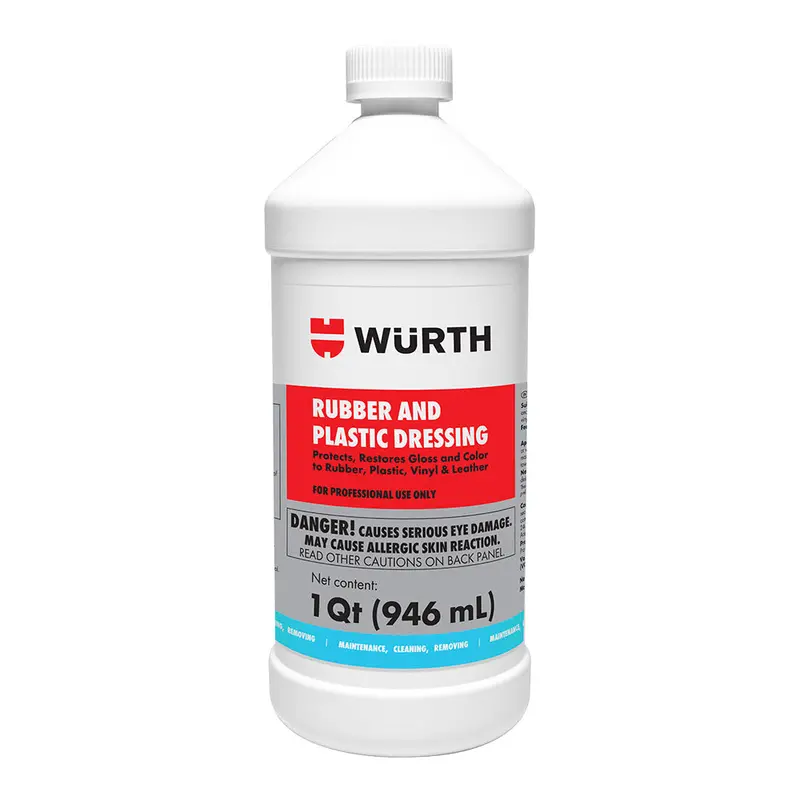 Rubber & Plastic Protectant – Restores Shine and Prevents Cracking