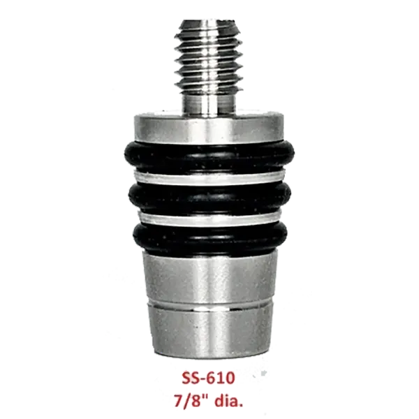 Ruth Niles Stainless Steel Whiskey Stopper – 15/16″ Diameter – Small Size, USA-Made (Model SS-610)