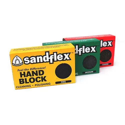 Sandflex Ergonomic Sanding Blocks – Flexible Foam Design