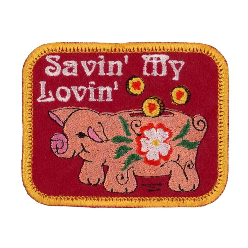 ‘Savin’ All My Lovin’’ Embroidered Patch