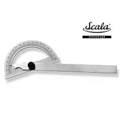 Scala Protractor Grandmesser – 150 × 120 mm, Precision Tool Made in Germany
