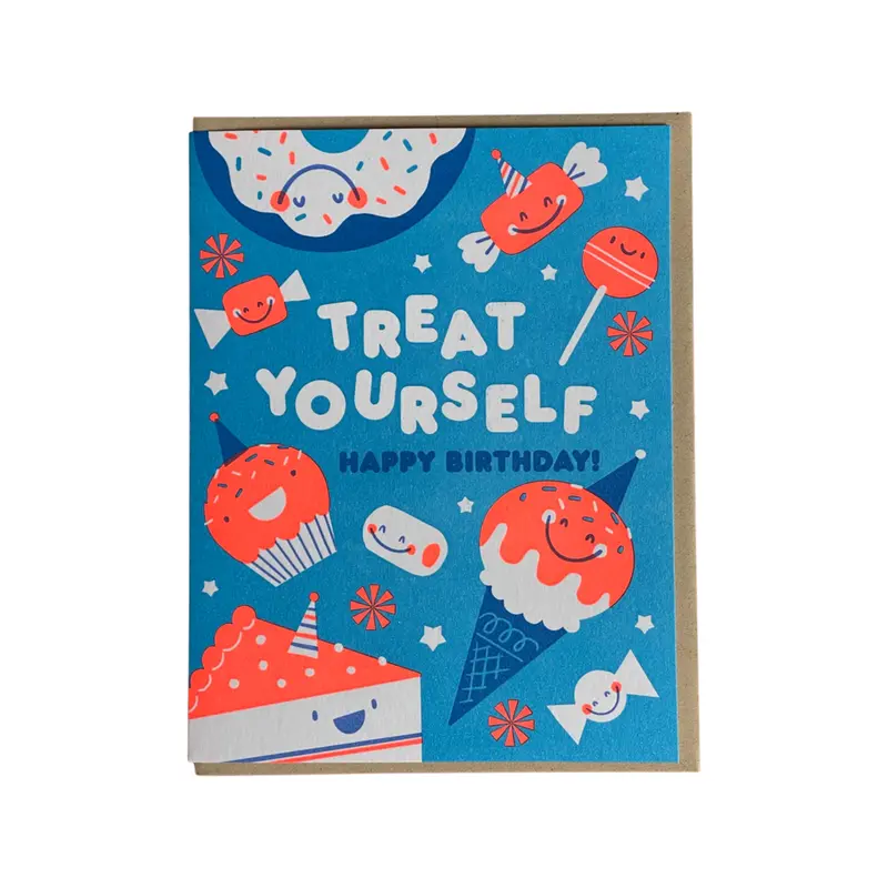 Self-Care Birthday Card