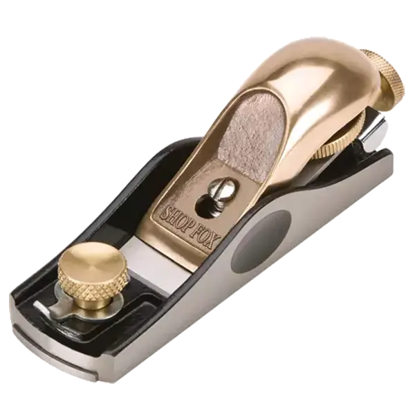 Shop Fox Adjustable Block Plane – 1-3/8″ Width for Fine Tuning