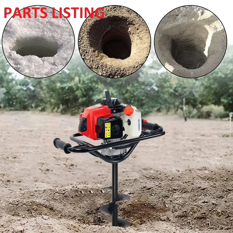 Single-Operator Post Hole Digger – XPUSA 63cc Gas-Powered Replacement Parts (Model 81095)