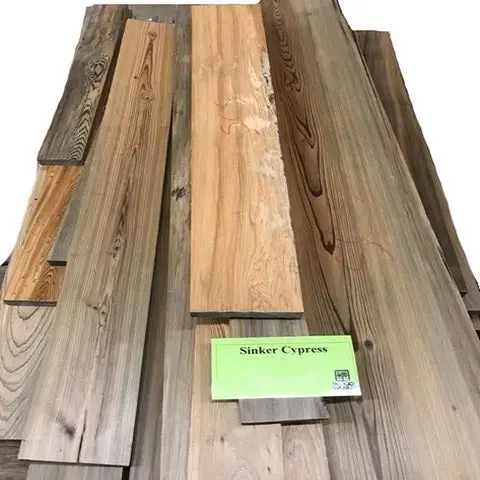 Sinker Cypress Hardwood — Reclaimed 4/4 Lumber