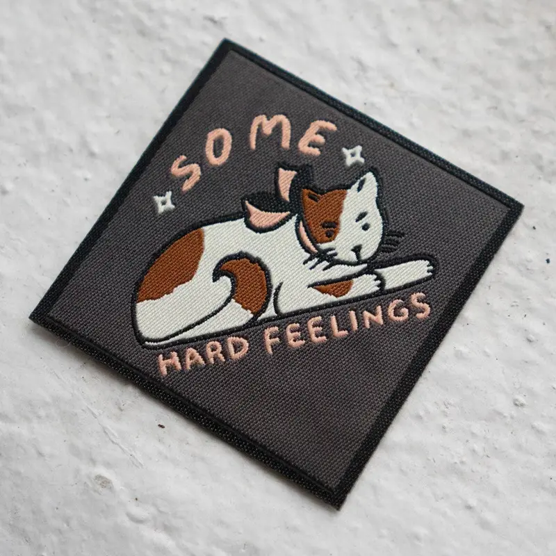 Some Hard Feelings Woven Embroidered Patch