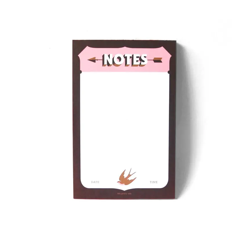 Sparrow Illustrated Notepad – Compact Writing Pad