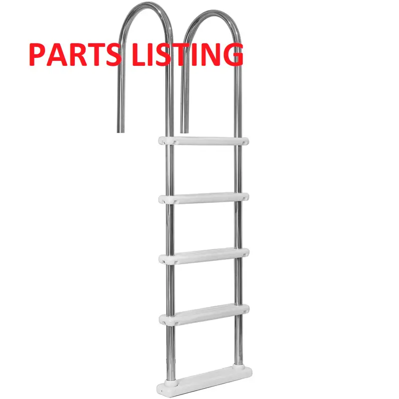 Stainless Steel 5-Step In-Ground Pool Ladder – Durable Marine-Grade Construction