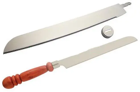 Stainless Steel Cake & Bread Slicing Knife – Long-Blade Kit