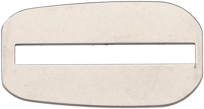 Stainless Steel Spacer: 1.75″ x 0.875″ x 0.01mm, 5/8″ L × 3/16″ W Slot
