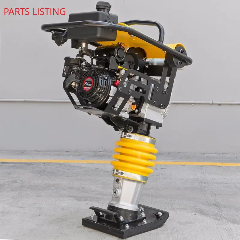 Stark 61009 Gas-Powered Jumping Jack Rammer 6.5HP Parts Breakdown