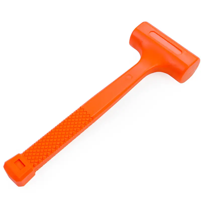 Stark USA 1-Lb Dead Blow Mallet – Spark-Resistant Plastic Head, 11.75″ Length