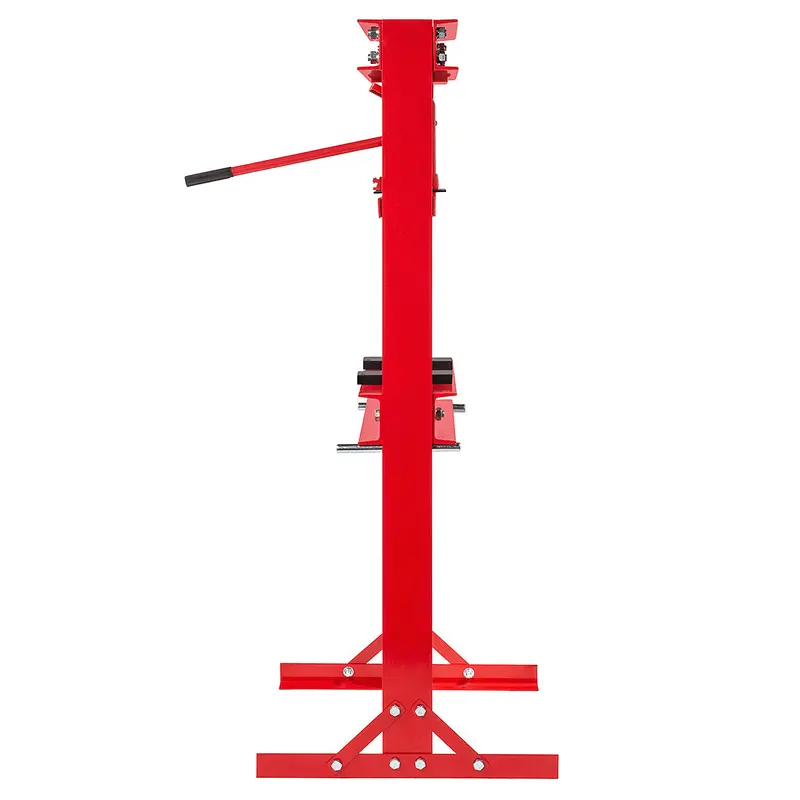 Stark USA 12-Ton H-Frame Hydraulic Floor Press – Heavy-Duty Shop Press in Bold Red Finish