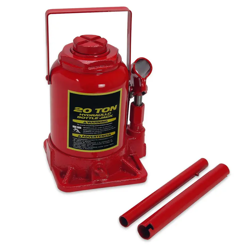 Stark USA 20-Ton Low-Profile Hydraulic Bottle Jack for Heavy-Duty Automotive Lifting