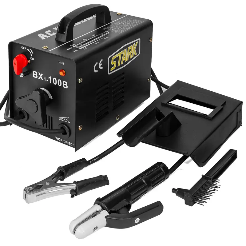 Stark USA Black Pro Series 100A Stick Welder – ARC/MMA Portable Welding Machine for Rod Welding