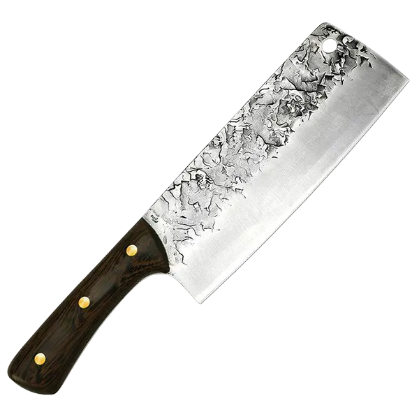 Stockman Briscoe Heavy-Duty Slicer – 7-Inch 5Cr15MoV Stainless Blade, Wenge Handle & Leather Sheath with Custom Pattern