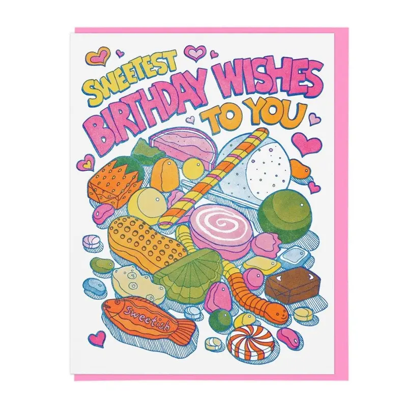 Sweetest Wishes Birthday Card