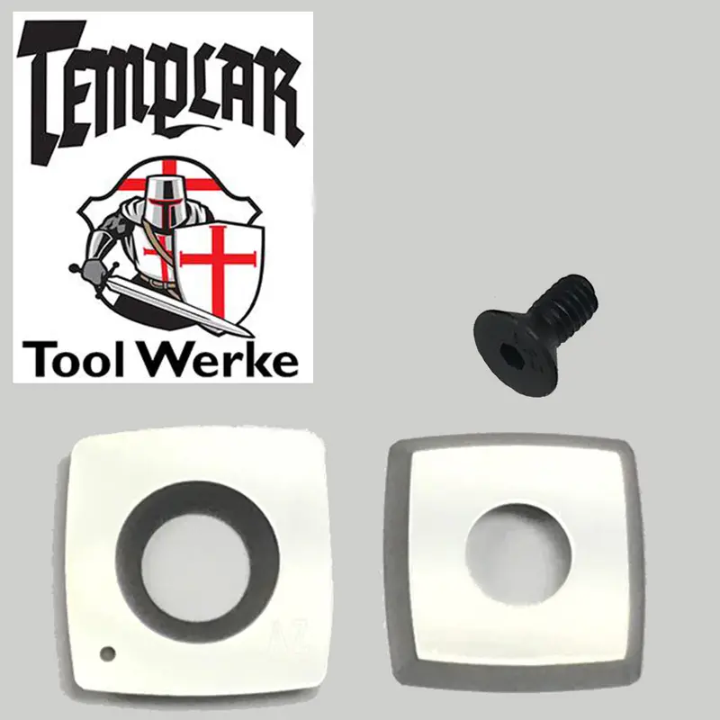 Templar Mega Carbide Spindle Tool – 15 mm Square Cutter with R2 Radius Profile