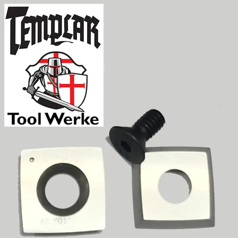 Templar Mega Carbide Spindle Tool – 15 mm Square Cutter with R4 Radius Profile