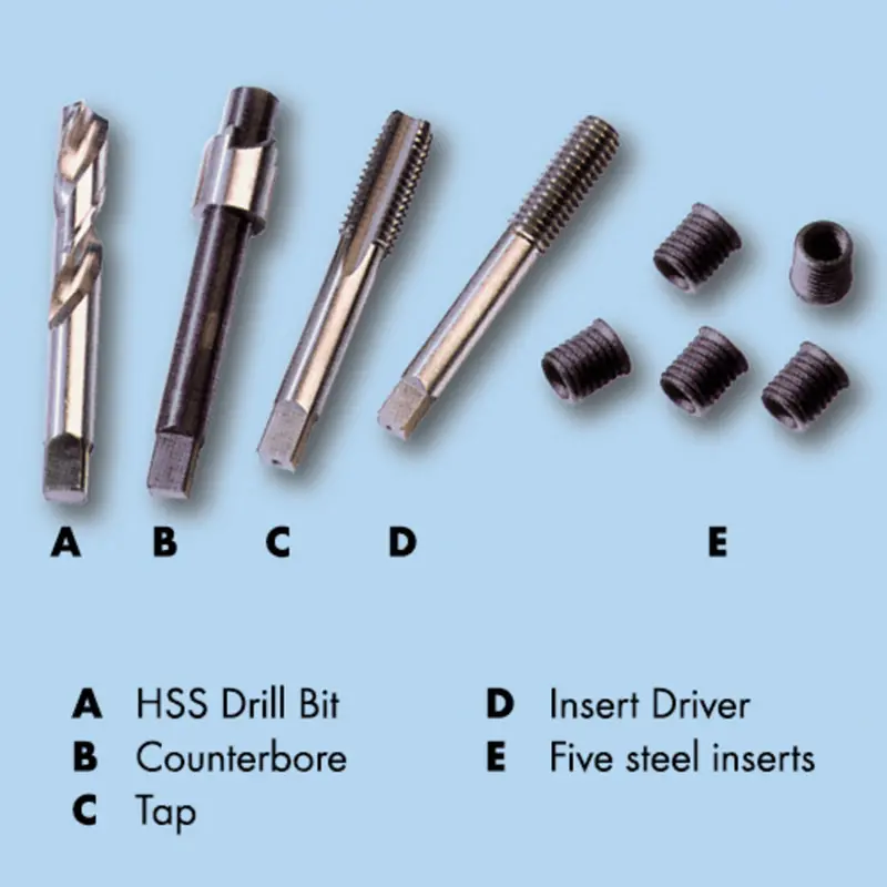 Time-Sert M6×1.0 Thread Repair Kit – Precision Helical Insert System