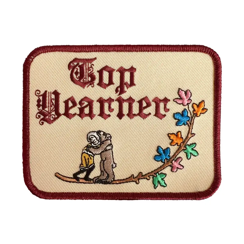 Top Yearner Embroidered Patch – Whimsical Ambition