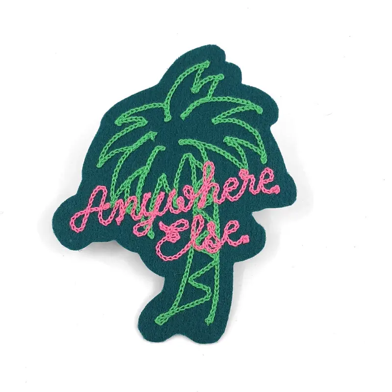 Tropical-Themed ‘Anywhere Else’ Palm Tree Patch