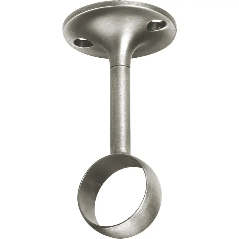 Umbra Nickel Ceiling-Mount Single Curtain Rod Bracket Set (2-Pack) 1
