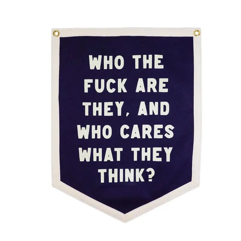 Unapologetic Confidence Camp Flag