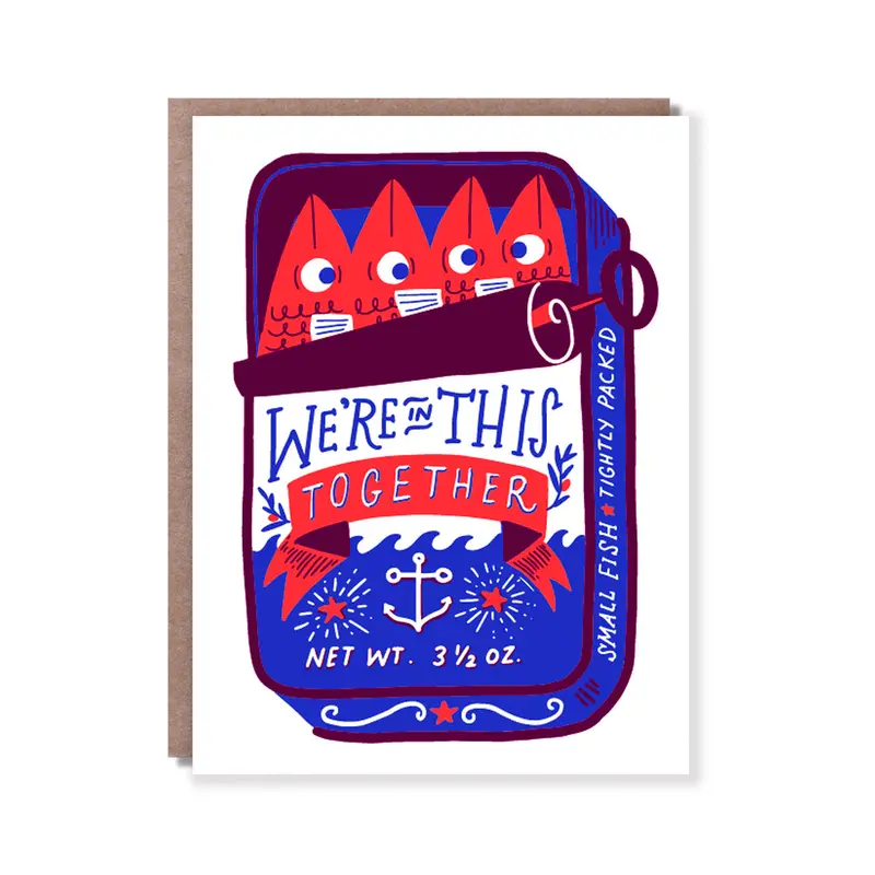 Uplifting ‘We’re In This Together’ Greeting Card