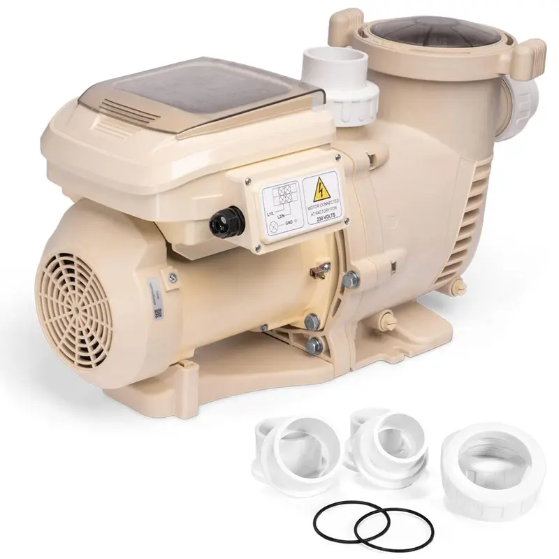 Variable-Speed 2.2 HP Inground Swimming Pool Pump – 2-Inch Port for Efficient Filtration