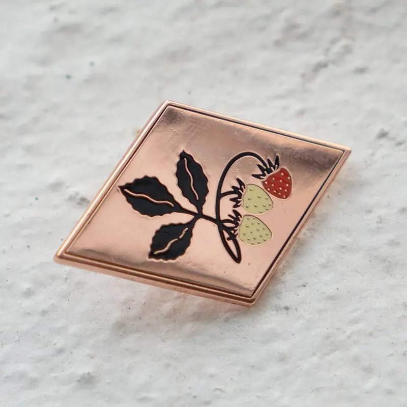 Vintage Fruits 1858 Enamel Pin