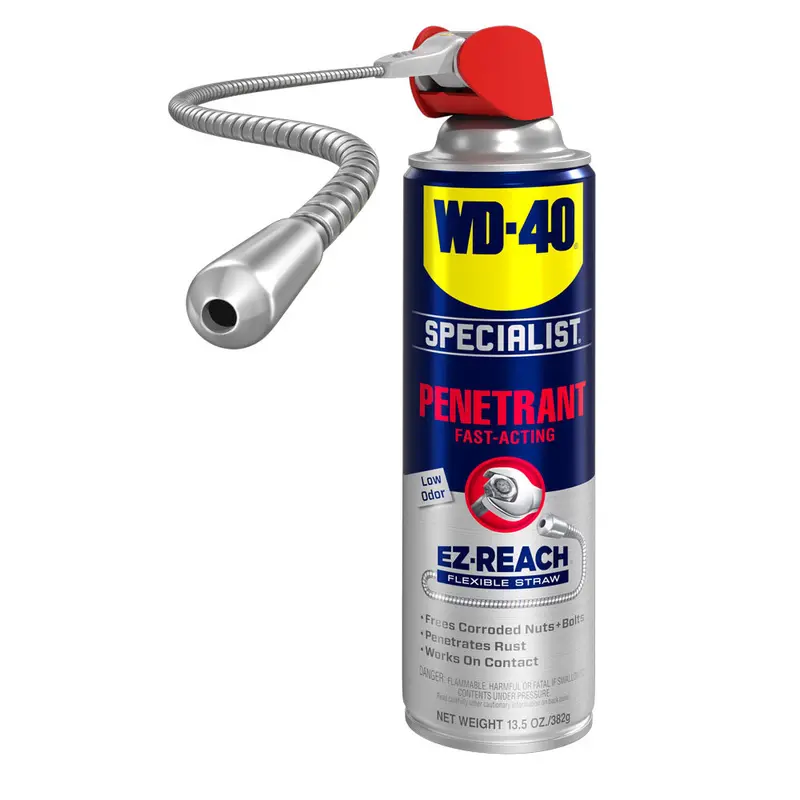 WD-40 Specialist Penetrating Oil with Flexible Straw – 11 oz