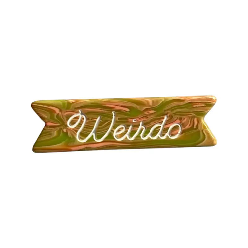 Weirdo Mini Alligator Hair Clip – Quirky Personality Accessory