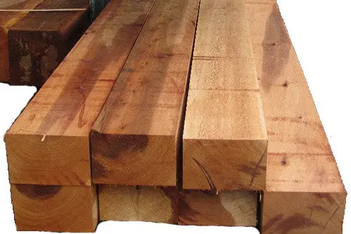 Western Red Cedar Structural Beams for Architectural and Landscaping Use
