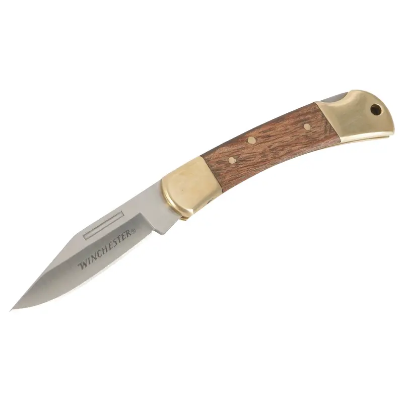 Winchester 2-1/2" Folding Pocket Knife With Stainless Blade 1