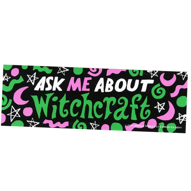 Witchcraft Enthusiast Sticker
