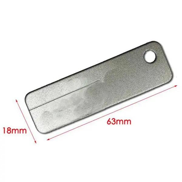 Wood World Diamond Card File Set – 400 Grit, Hook-and-Loop Backing, 5.91″ × 2.48″