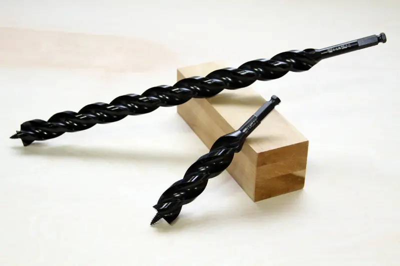 WoodOwl Nail Chipper Auger Bit – 7.5-Inch Compact Design for Nail-Rich Wood (Size Selectable)