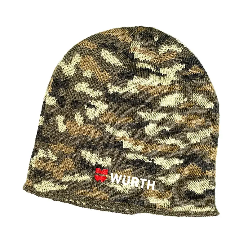 Würth Camouflage Beanie – Soft Knit Hat