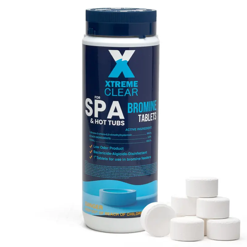 Xtremeclear Bromine Tablets – 1.5 lb Refill Bottle, 1-Inch Format