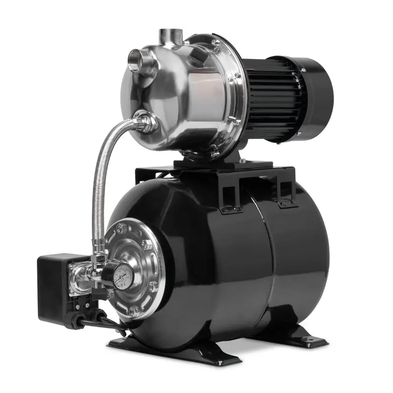 XtremepowerUS 1.6 HP Pressurized Booster Jet Pump for Shallow Wells – 1″ System
