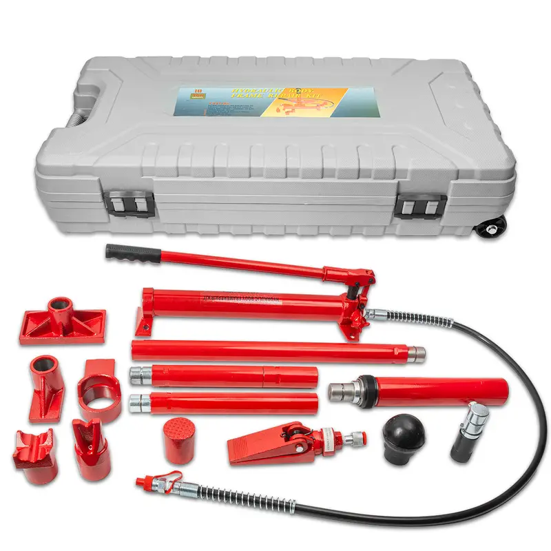 XtremepowerUS 10-Ton Hydraulic Porta Power Kit – Frame Straightening & Body Lift System