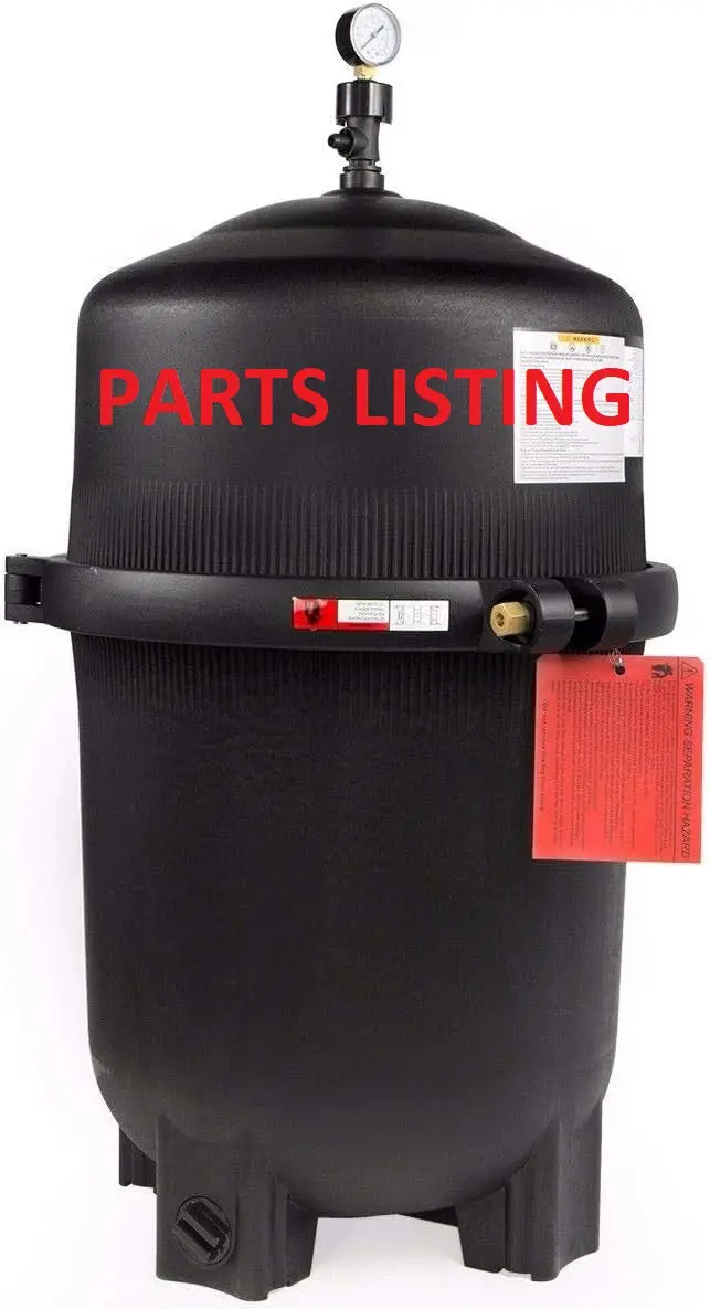 XtremepowerUS 425 sq. ft. Inground Pool Cartridge Filter (Model 75202) Parts List