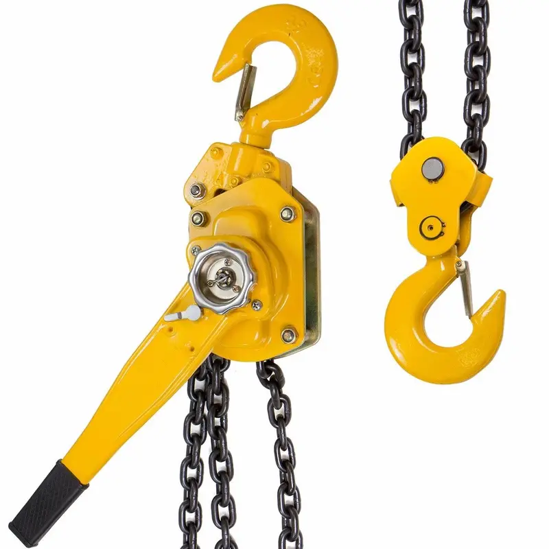 XtremepowerUS 6-Ton Lever Block Hoist – Ratchet-Style Chain Puller with 10-Foot Capacity