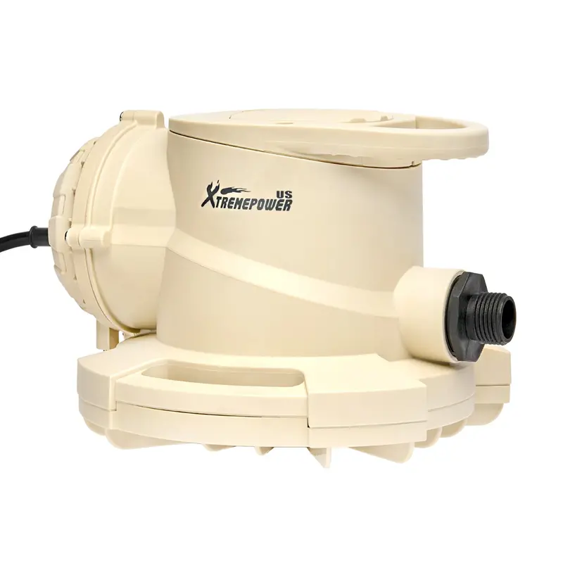 XtremepowerUS Automatic Pool Cover Pump – 1/2 HP, 1743 GPH Submersible Water Removal Unit