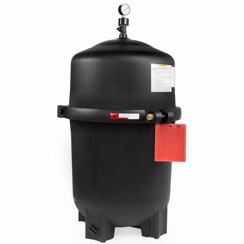 XtremepowerUS Clear Plus Cartridge Filter System for In-Ground Pools & Spas (4-Cartridge)