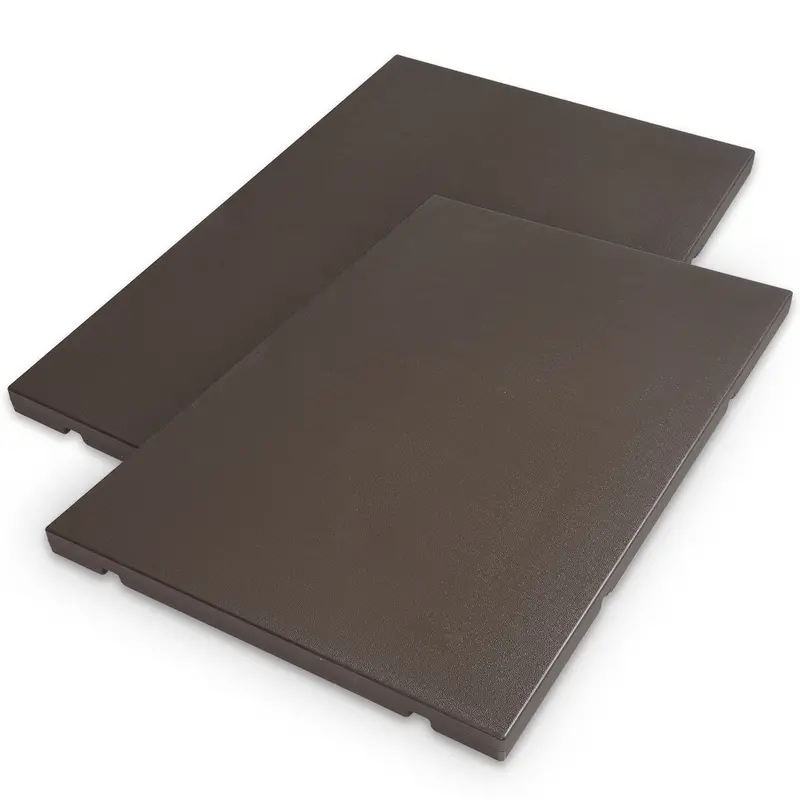 XtremepowerUS Heavy-Duty Connectable Spa Pad – 32″ x 48″, Brown (2-Pack)