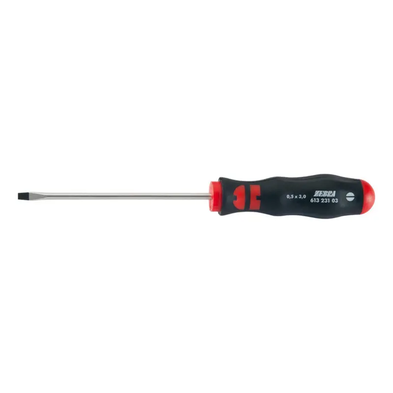 ZEBRA 0.5 × 3.0mm Slotted Screwdriver – Precision Round Blade Design