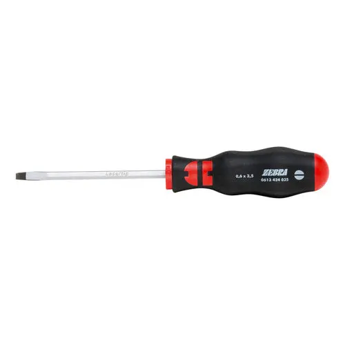 ZEBRA 1.0×5.5mm Mini Slotted Screwdriver – Precision Laser-Cut Blade, Hex Handle
